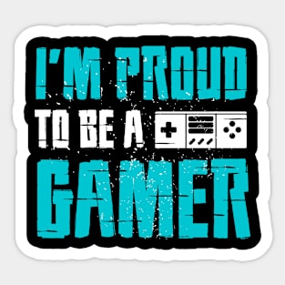 Gamer T-Shirt Sticker
